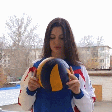 183cm 카자흐스탄 여자 배구선수 - 디쁠