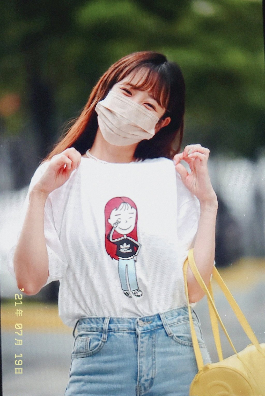 아예 쌩얼로 배텐 생녹방 출근한 러블리즈 지애 - 꾸르