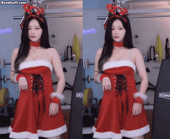 크리스마스 기념 루돌프 쵸단.gif 