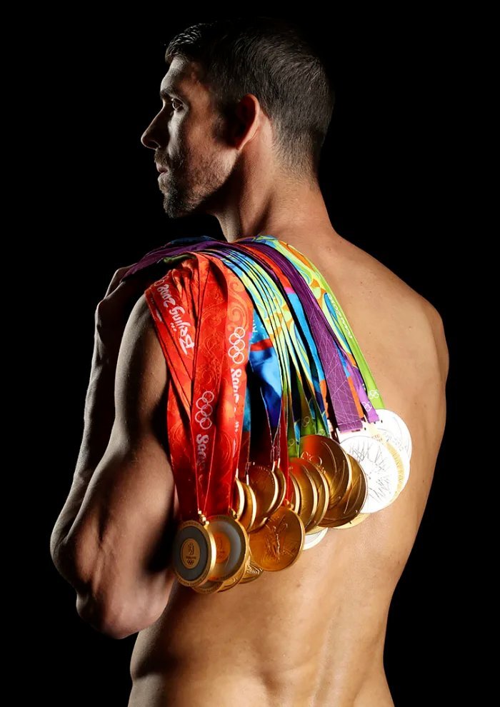 올림픽 역사상 가장 많은 메달을 보유한 선수 - 짤티비