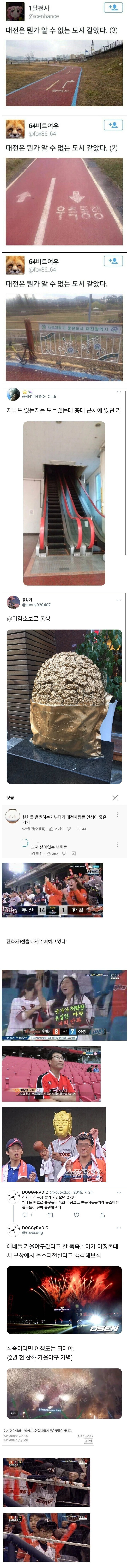 대전은 뭔가 알 수 없는 도시같다