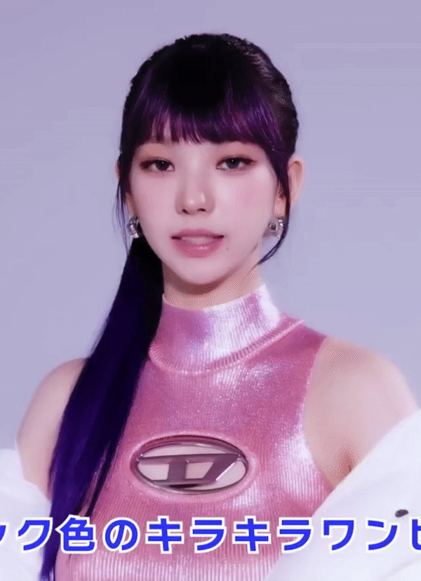 핑크 민소매 D 원피스 카리나 (스압)