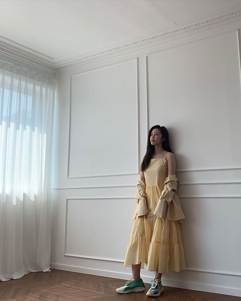 화보 촬영하는 전효성 - 꾸르