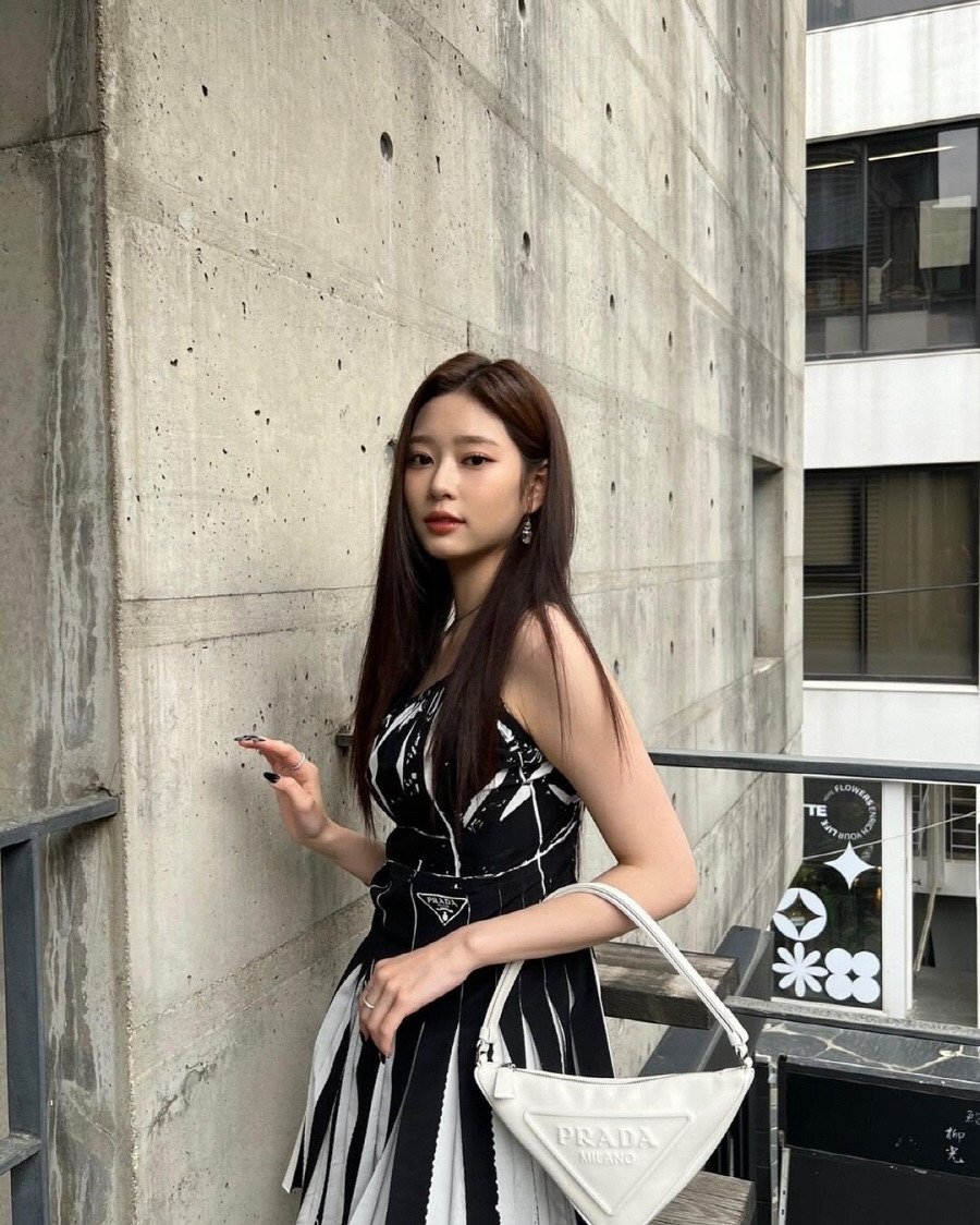 프라다 오프닝 행사 김민주 비주얼