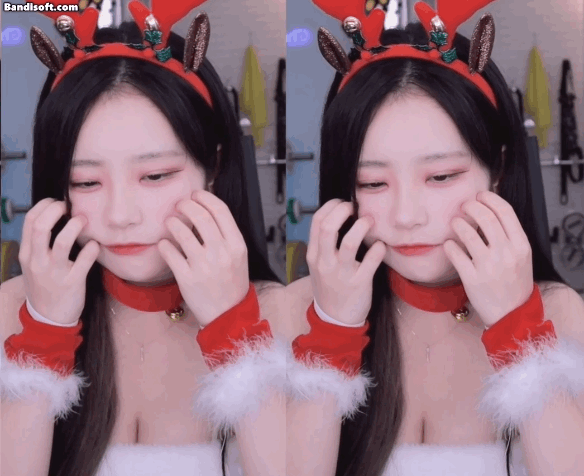 크리스마스 기념 루돌프 쵸단.gif 
