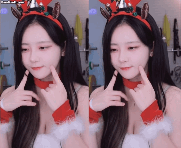크리스마스 기념 루돌프 쵸단.gif 
