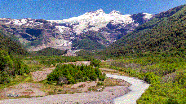 남미 칠레와 아르헨티나에 걸쳐 있는 파타고니아 - 꾸르