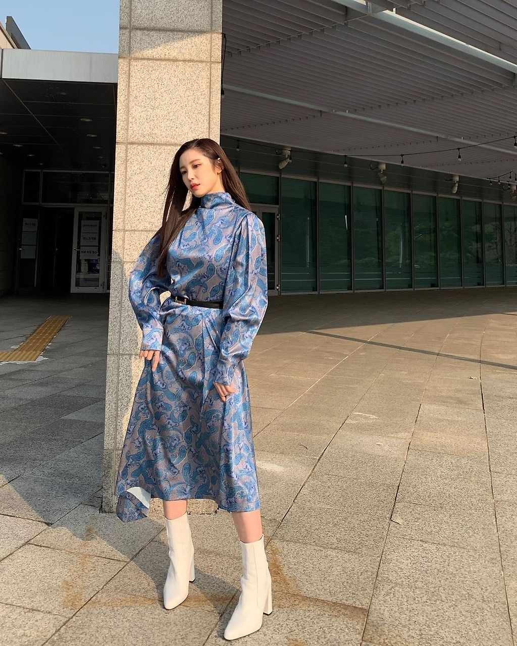 화보 촬영하는 전효성 - 꾸르