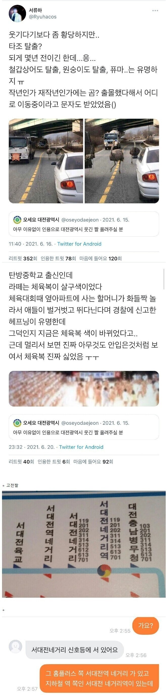 대전은 뭔가 알 수 없는 도시같다