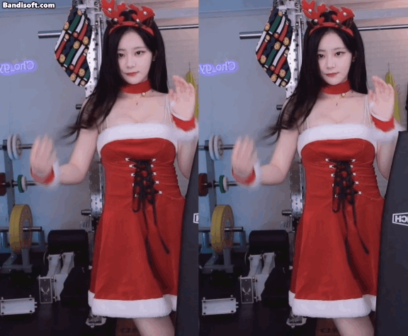 크리스마스 기념 루돌프 쵸단.gif 