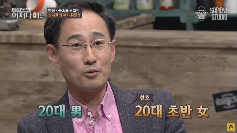 연령, 종족을 초월한 남자들의 여자 취향 - 꾸르