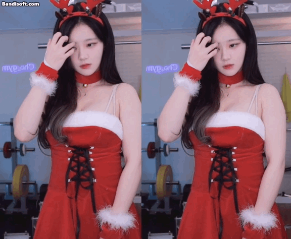 크리스마스 기념 루돌프 쵸단.gif 