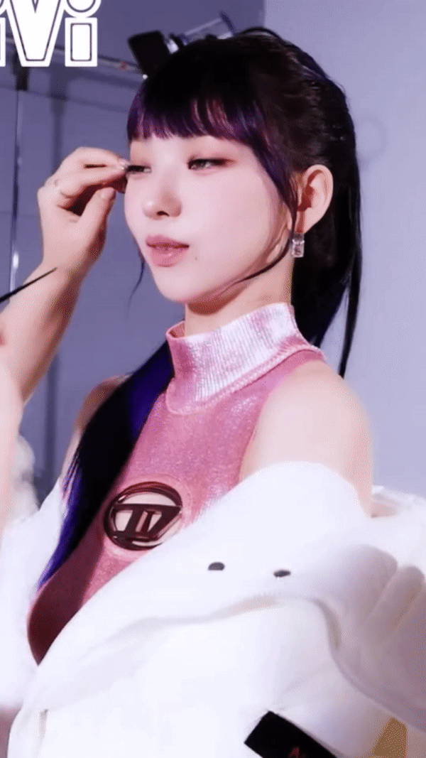 핑크 민소매 D 원피스 카리나 (스압)