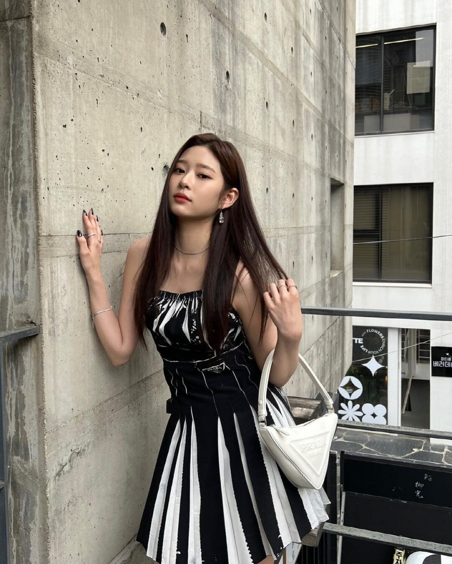 프라다 오프닝 행사 김민주 비주얼