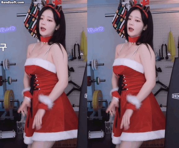 크리스마스 기념 루돌프 쵸단.gif 