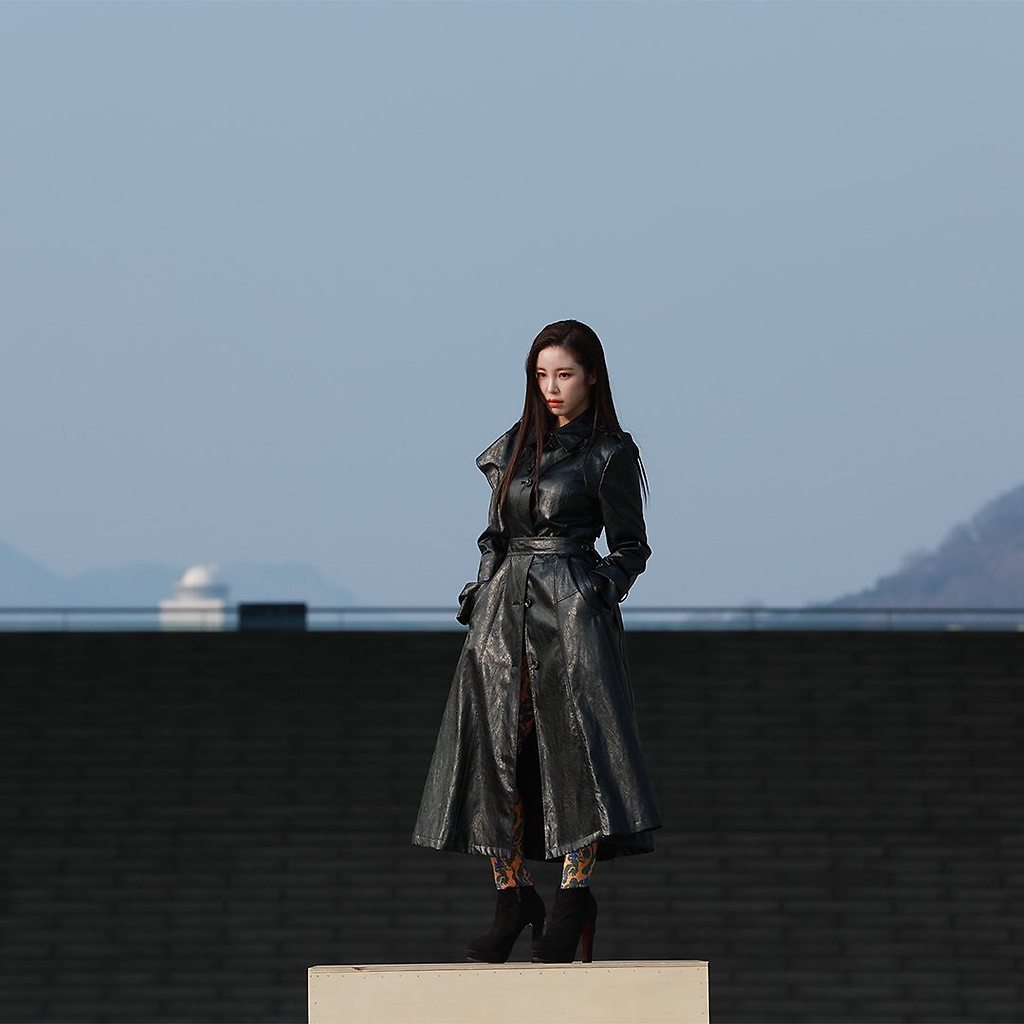 화보 촬영하는 전효성 - 꾸르