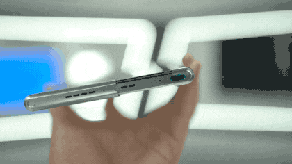 Oppo 세계 첫 롤러블폰 구동 모습 - 꾸르