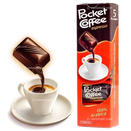 초콜릿 안에 액상커피가 들어있는 커피 초콜렛 - 꾸르