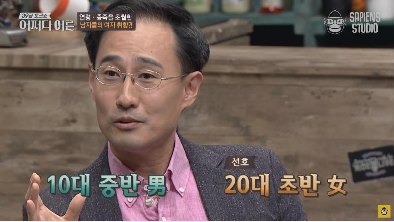 연령, 종족을 초월한 남자들의 여자 취향 - 꾸르