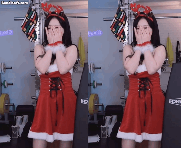 크리스마스 기념 루돌프 쵸단.gif 