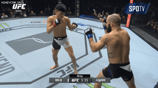 UFC 한국 선수들 피니쉬 장면 모음 - 꾸르