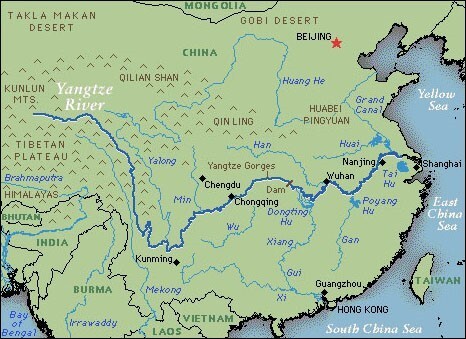무협지에 등장하는 장강(양쯔강) 크기 - 꾸르