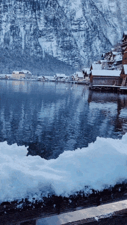 오스트리아의 어느 호수마을 - 꾸르