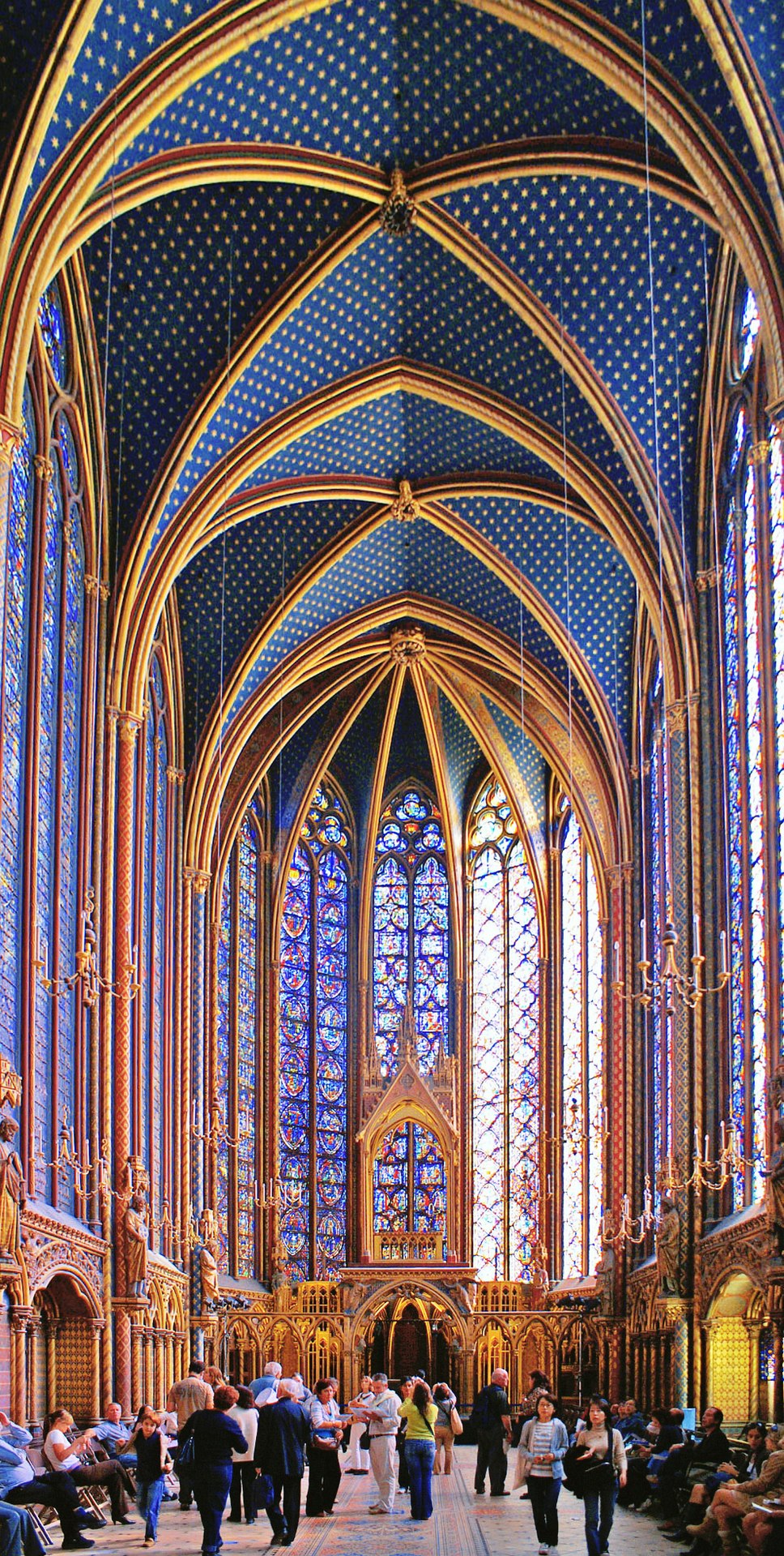 프랑스 파리의 생트 샤펠 성당 - 꾸르