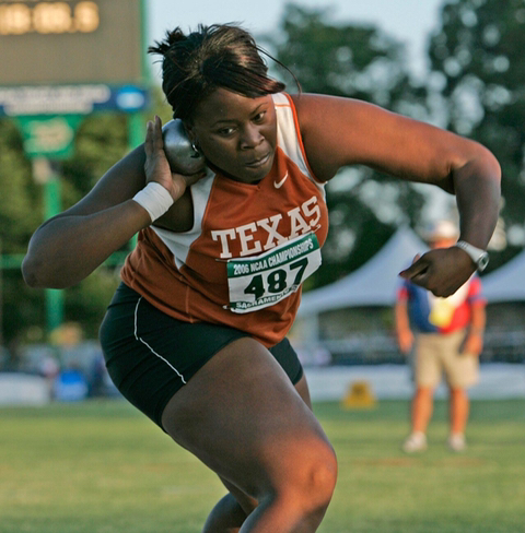 미국 투포환 던지기 여자 국가대표의 몸 - 꾸르