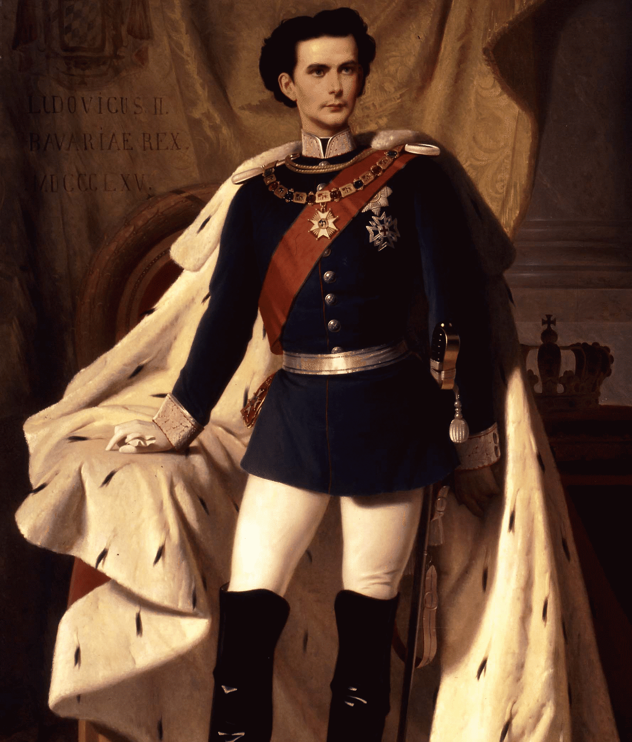 Koenig Ludwig II_Gemaelde von Ferdinand von Piloty der J - BSV.gif