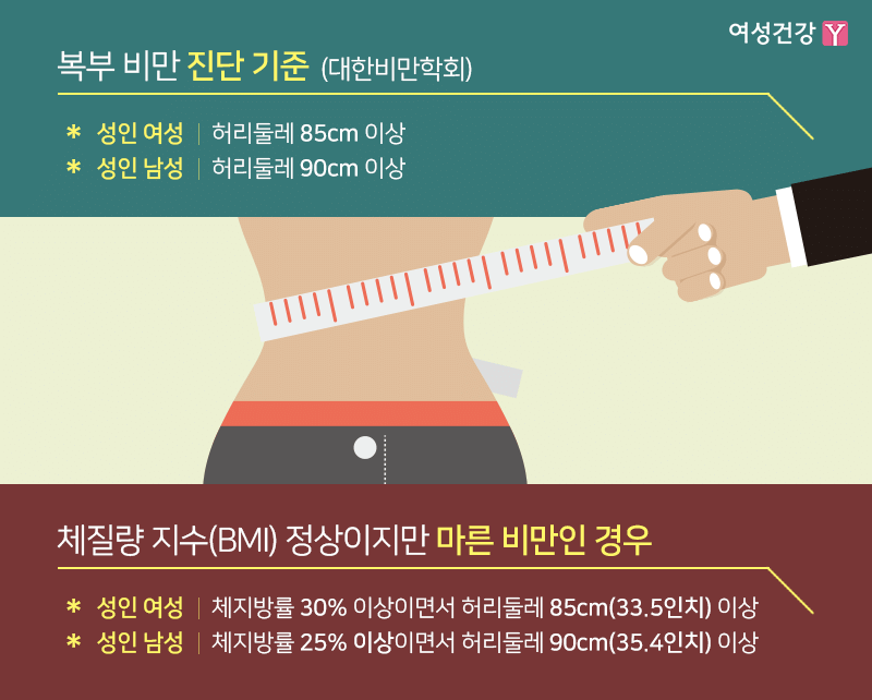 5.※복부 비만 진단 기준(대한비만학회),※체질량 지수(BMI) 정상이지만 마른 비만인 경우.gif