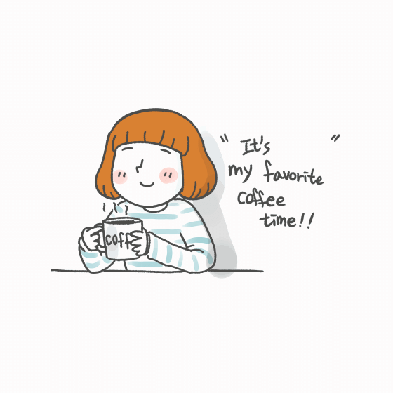 불면증의 원인은 커피움직임.gif