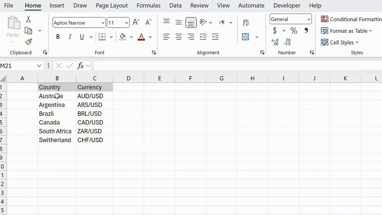 Value Tokens Microsoft Excel.gif