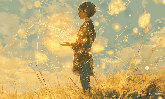 Gen-3 Alpha Turbo 3386690834, Make the glowing orb, Cropped - gimyeonjin, M 5.mp4.gif