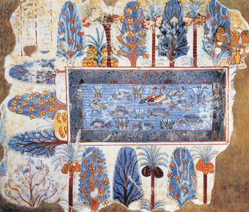 이집트연못그림Ps네바문의 정원.gif