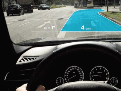 BMW 디스플레이+증강현실.gif