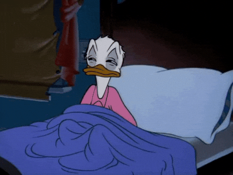 Donald Duck Sleeping GIF.gif