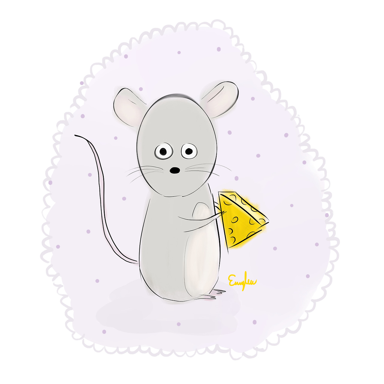 치즈를 잡고 있는 쥐.jpg