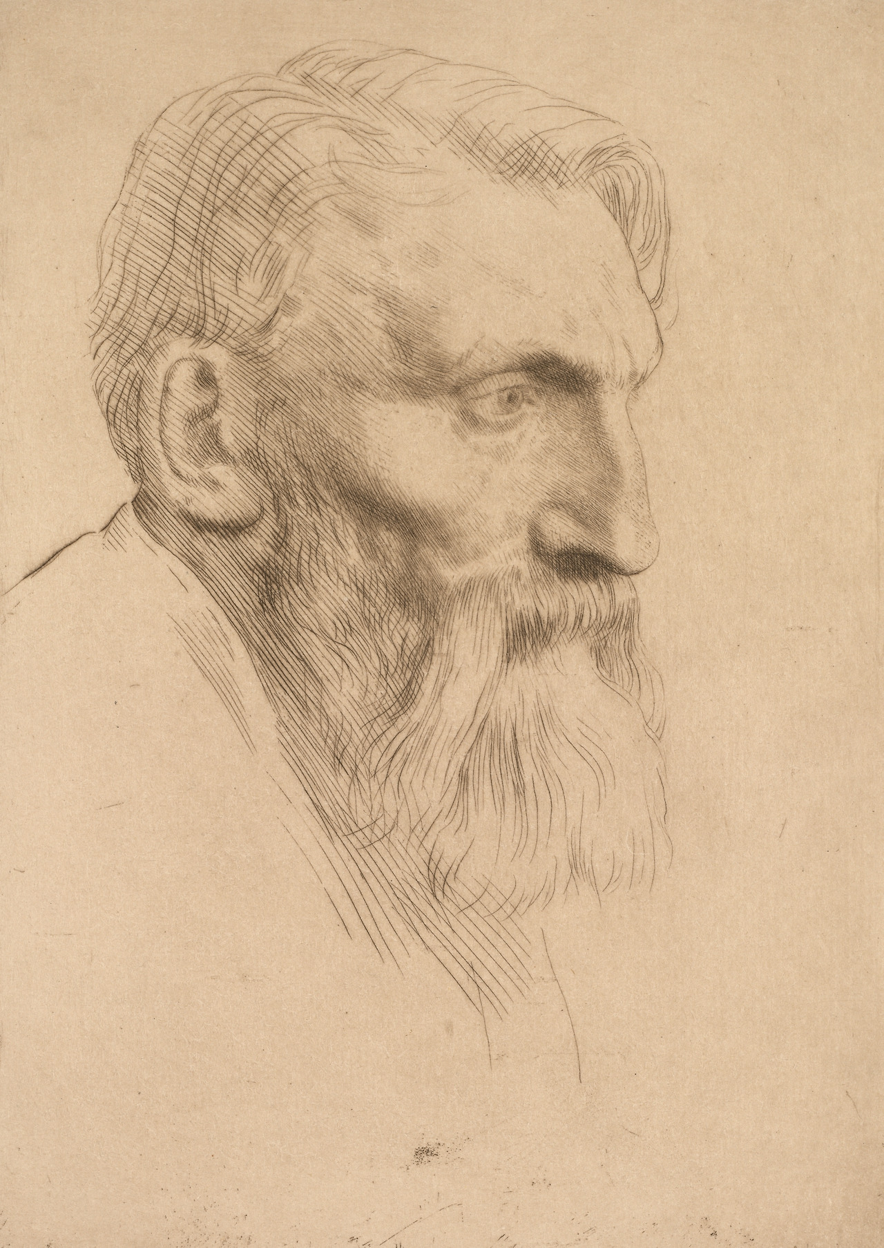 Auguste Rodin (1881), Alphonse Legros (French, 1837-1911).jpg