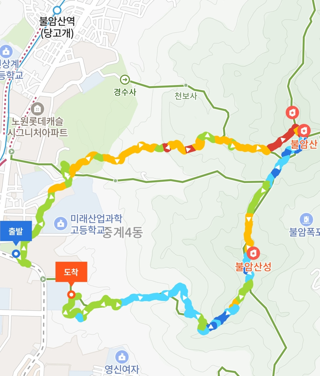 불암산 청암능선의 맑은 초여름 코스.jpg