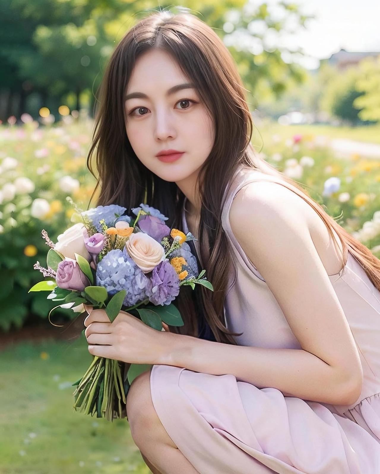 행복의 머릿결을 풍성하게 빗어요