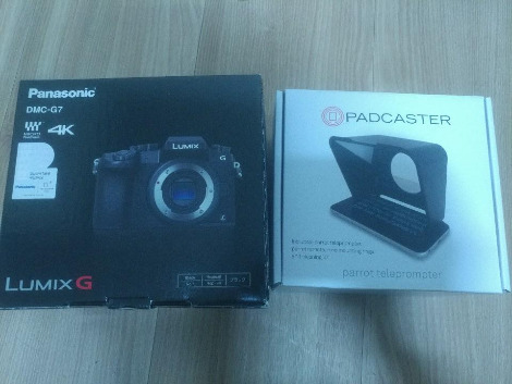 Lumix G7 and Padcaster Parrot Teleprompter.jpg