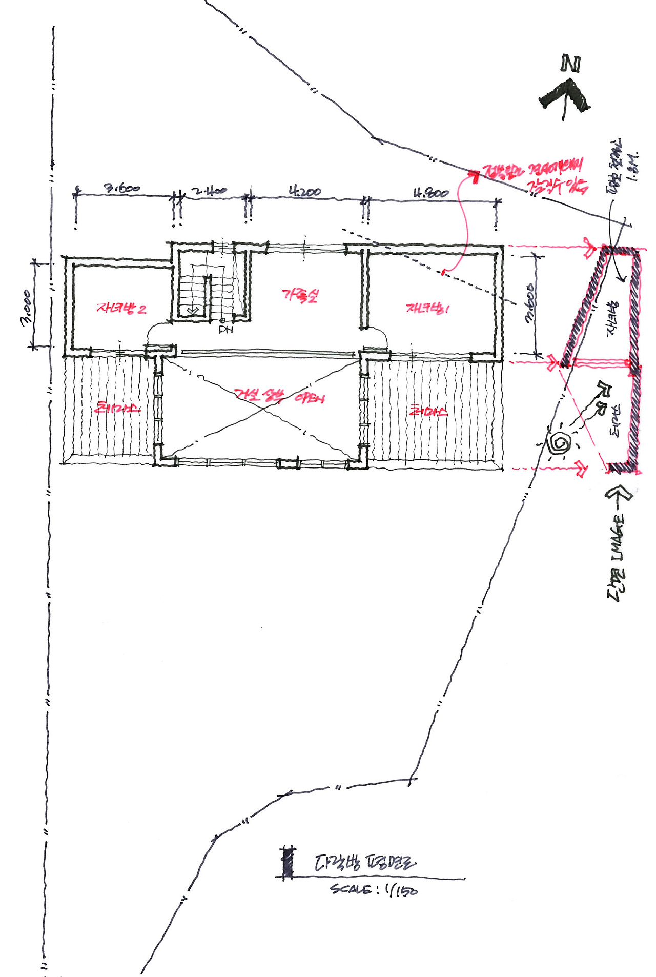 2차 평면계획_4층(다락방).jpg