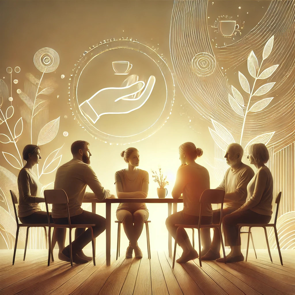 수정됨_DALL·E 2024-10-18 13.07.56 - A different version of an image representing human experience and encouragement. The scene shows a few people of different ages, sitting around a tabl.jpg