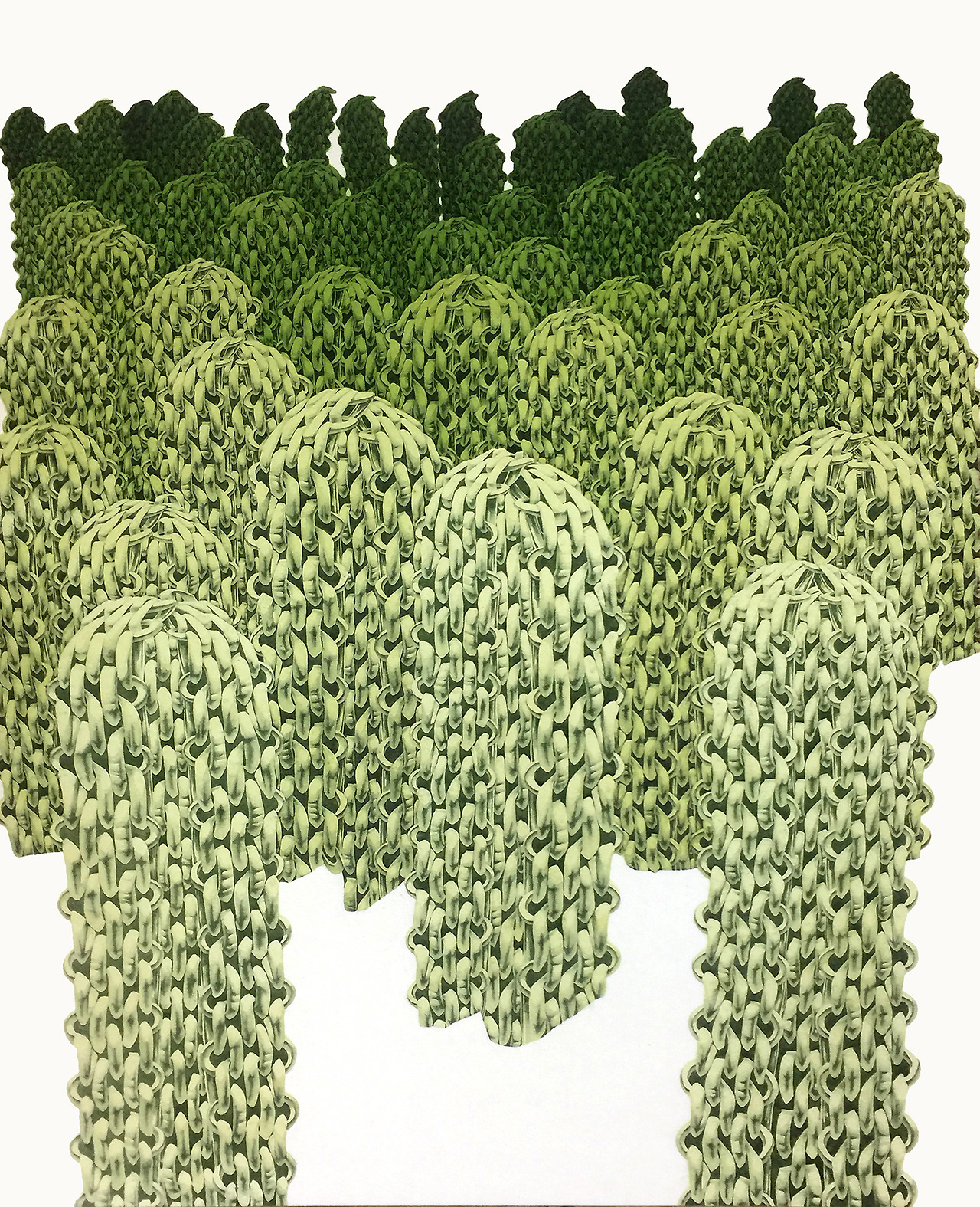 변현진, 인공산수, 130x160cm,장지에 채색, 2016.jpg