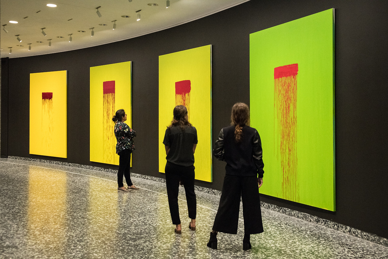 Pat Steir, Color Wheel (2018~2019).jpg