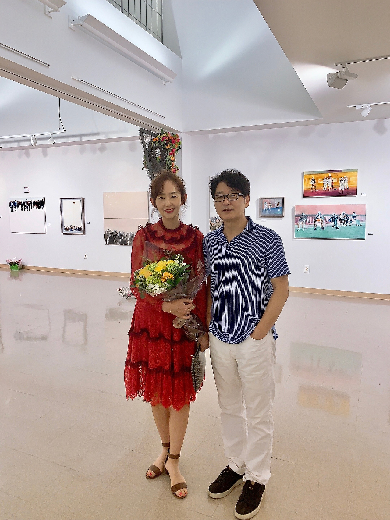2019년 9월 아내와 같이 함께 전시한 korean Diaspora @ gallery Bergen.jpg