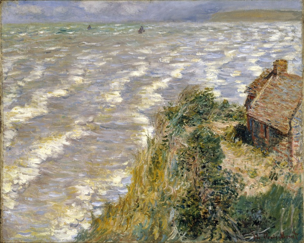 클로드 모네, 밀물(Rising Tide at Pourville),.jpg