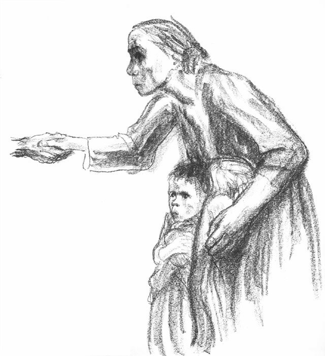 죽으을 영접하는 여인.jpg