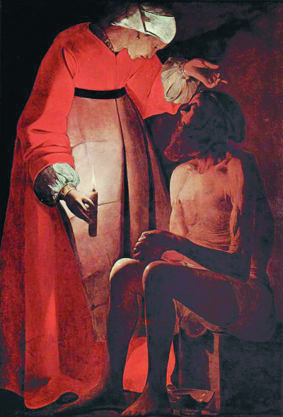 아내에게 조롱받는 욥 1630에피날 고대현대미술관.jpg